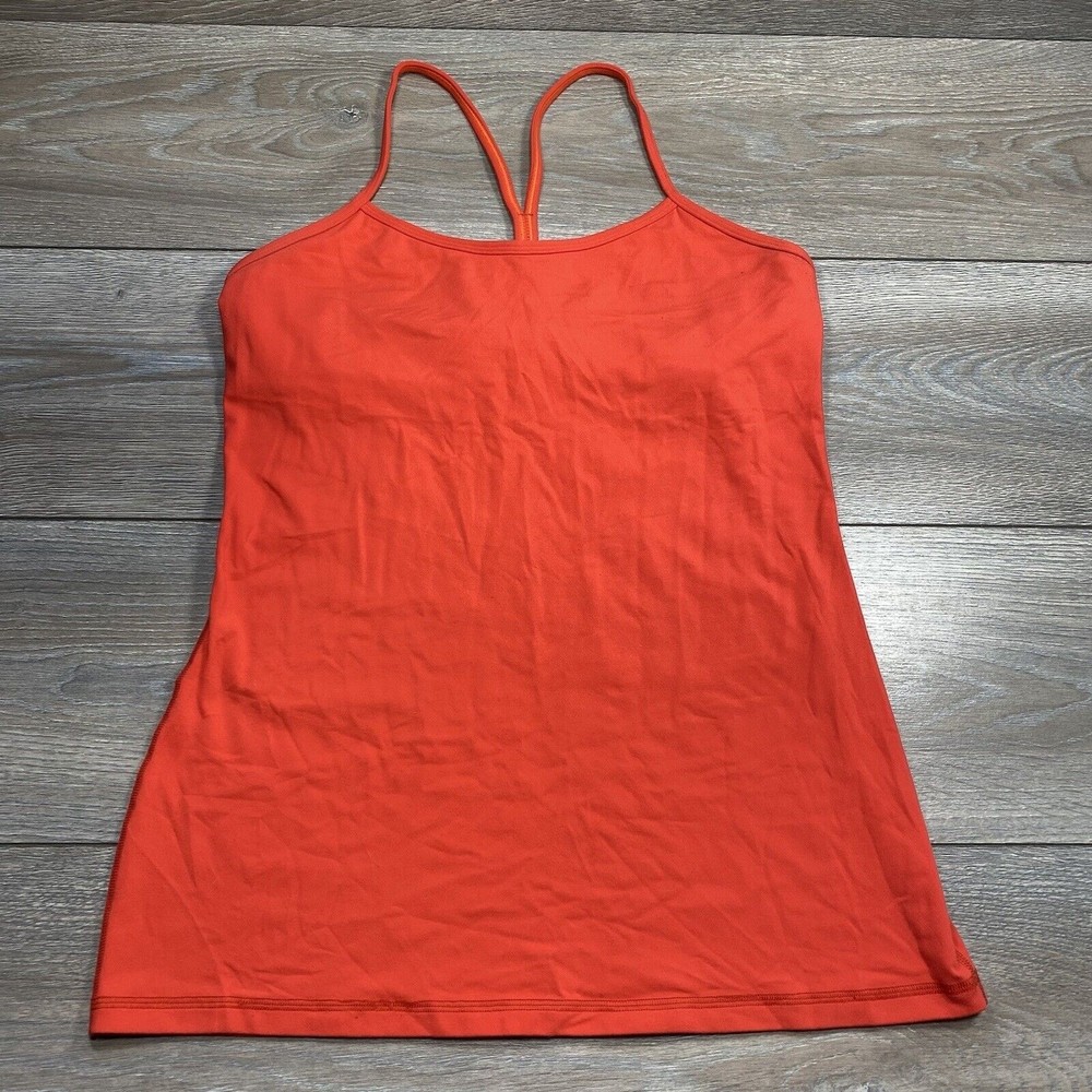 Lululemon Tank Top Womens Missing Size Tag Built in Bra